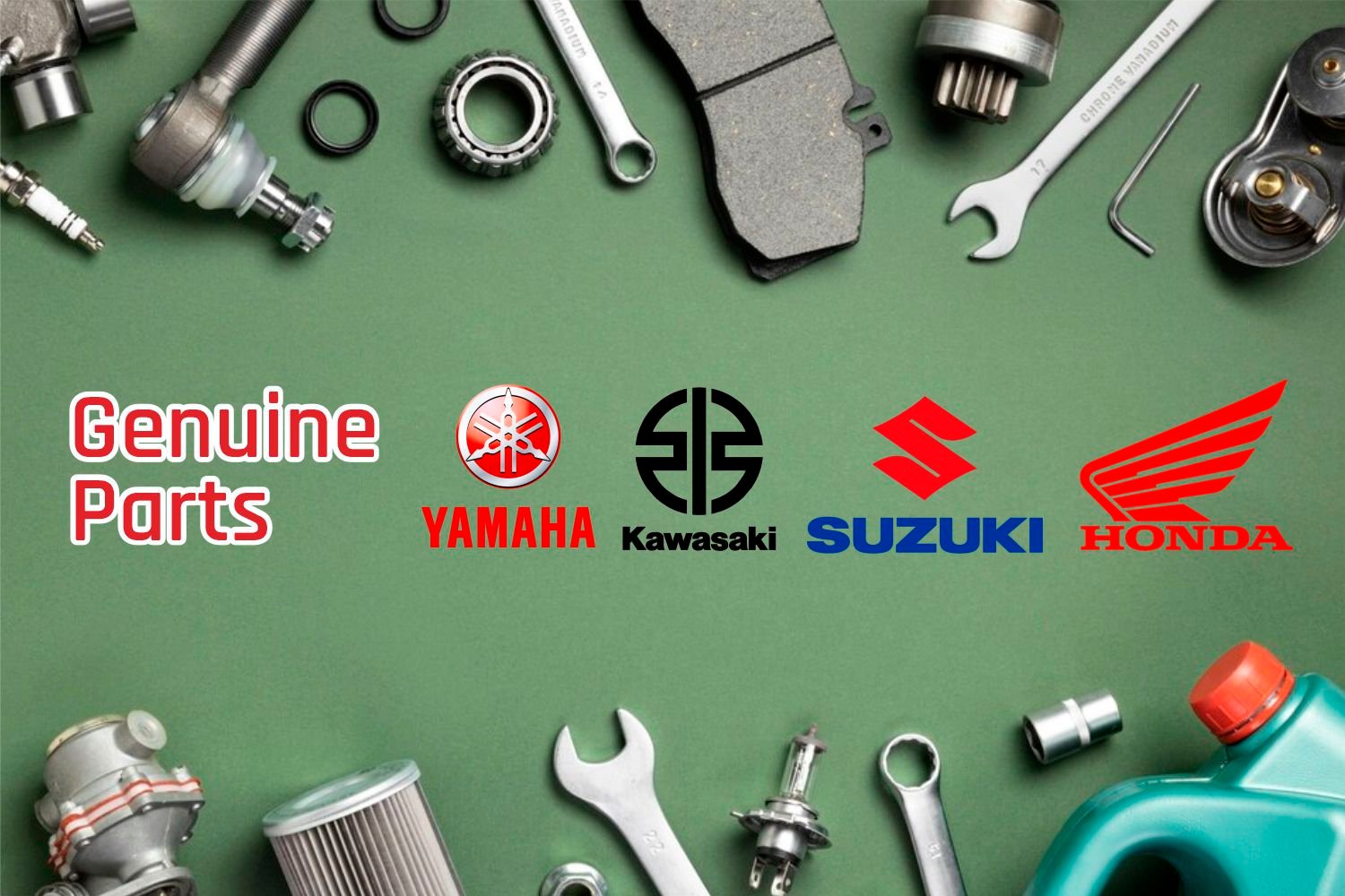 Use Original and Licensed Spare Parts from Nagoya Motor: Maintain Your Beloved Motorcycle’s Quality