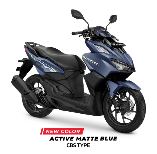 Honda motorcycle Vario 160 Active Matte Blue