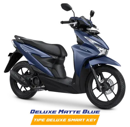 honda motorcycle matic beat matte blue