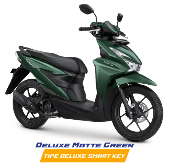 honda motorcycle matic beat matte green