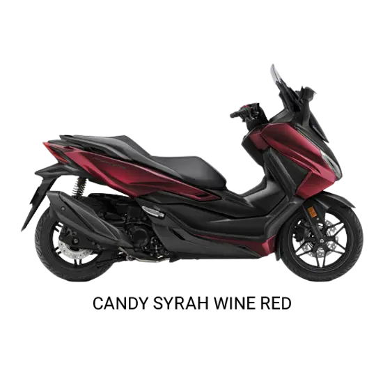 Honda Forza Candy Syrah Wine Red