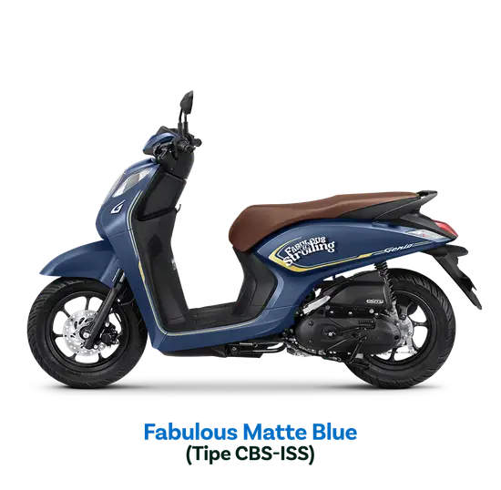 Honda Motorcycle Genio Matte Blue