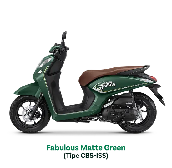 Honda Motorcycle Genio Matte Green