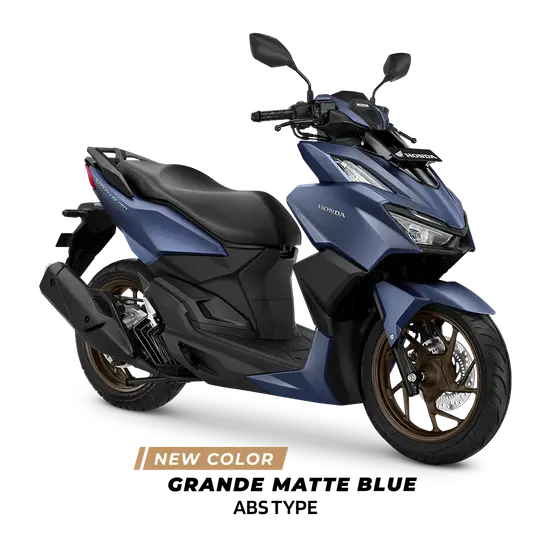 Honda motorcycle Vario 160 Grande Matte Blue