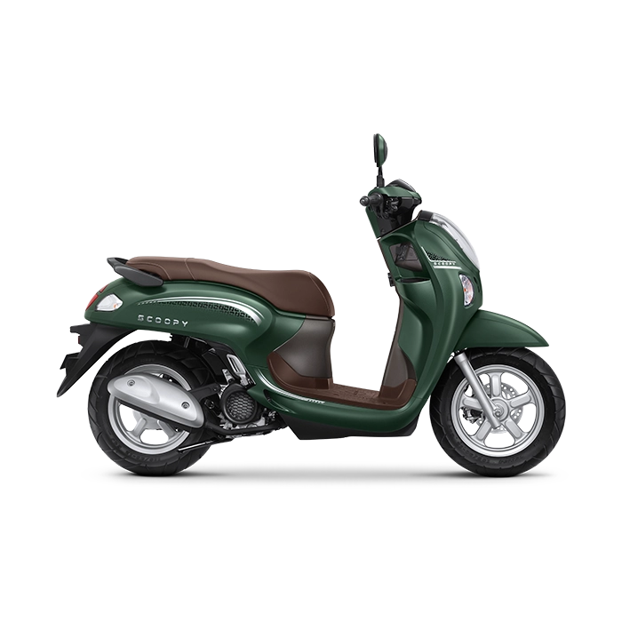 Honda Motorcycle Matic Scoopy Stylish Green