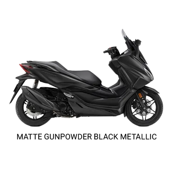 Honda Forza Matte Gunpowder Black Metallic