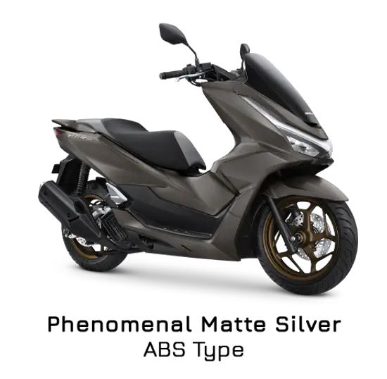 Honda Motorcycle Matic PCX Phenomenal Matte Silver