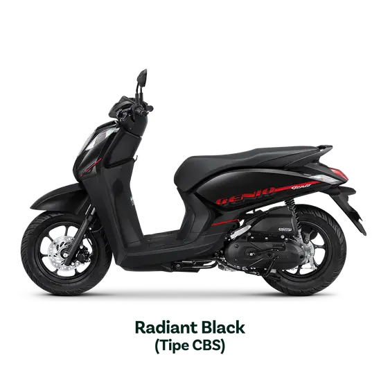 Honda Motorcycle Genio  Radiant Black