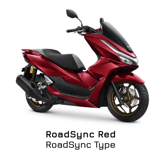 Honda Motorcycle Matic PCX Roadsync Red