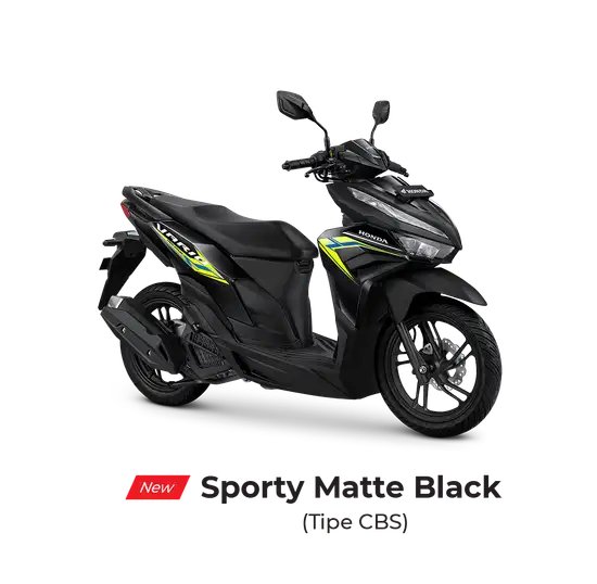 Honda Motorcycle Vario 125 Sporty Matte Black