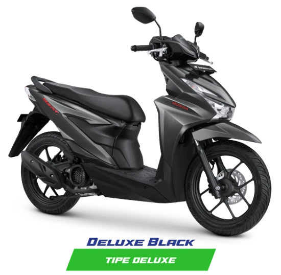 honda motorcycle matic beat deluxe black