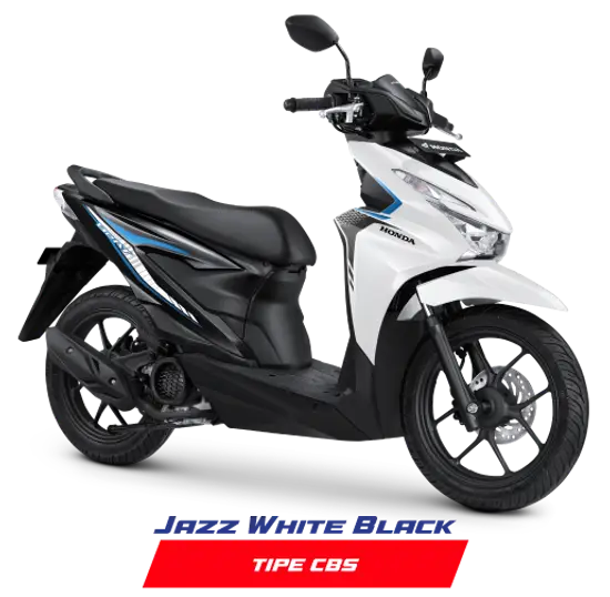 honda motorcycle matic beat jazz white black