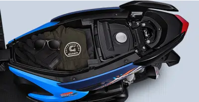 Spasious Lugagge Yamaha Xride