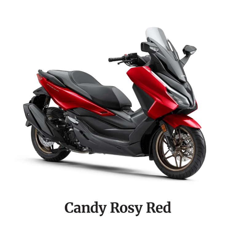 Honda Forza Candy Red Rose