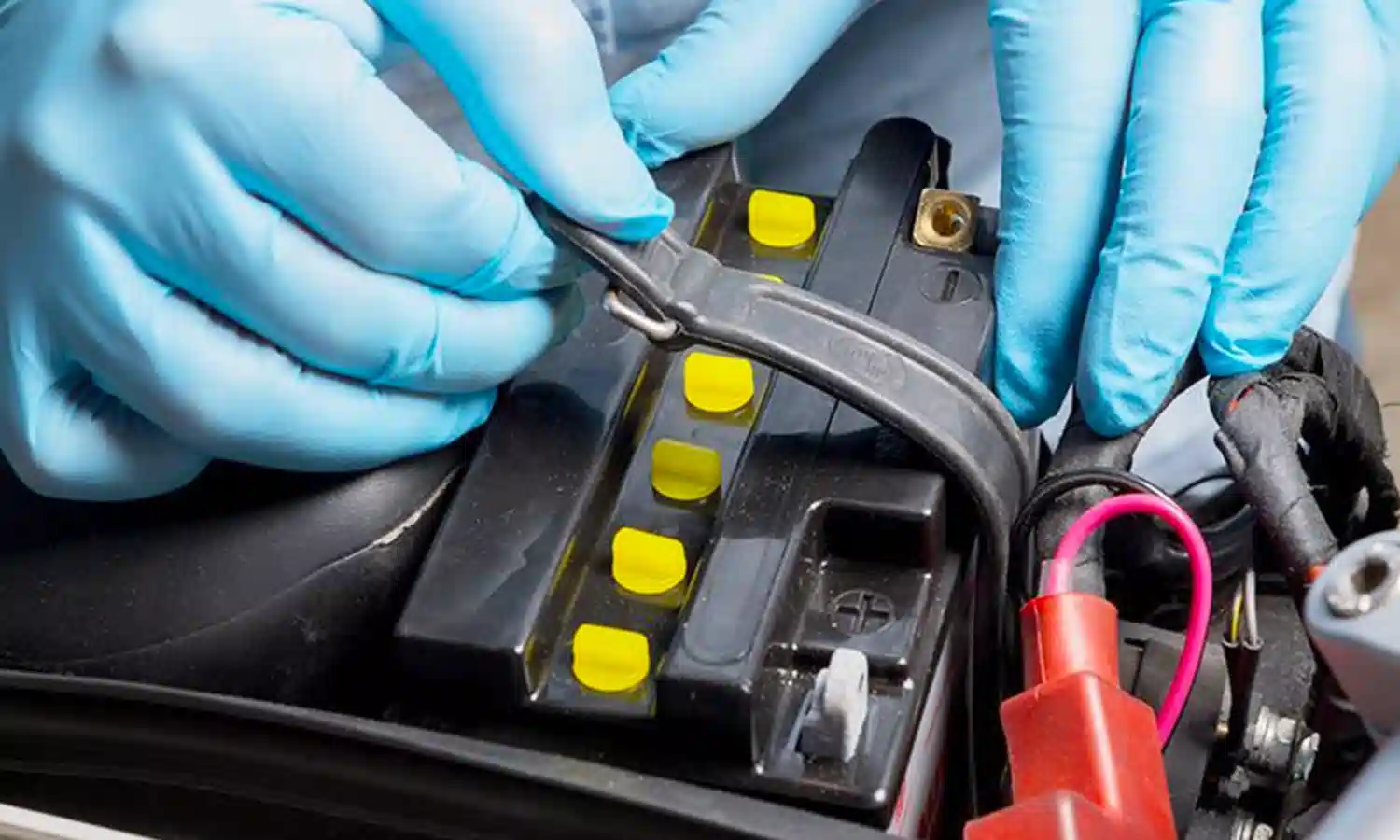 replace your motorcycle battery