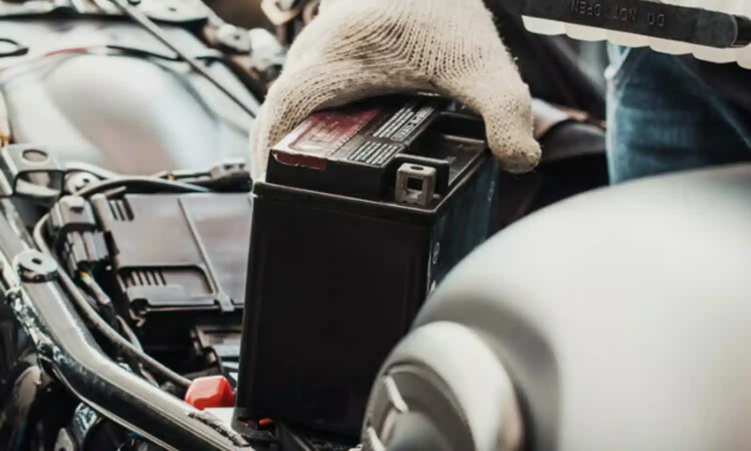 replace your motorcycle battery