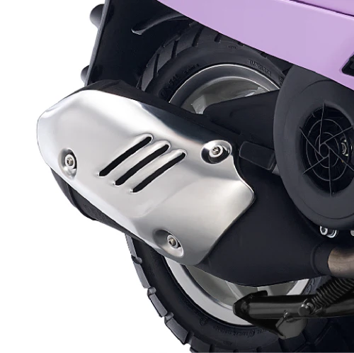 Chromed Muffle Cover