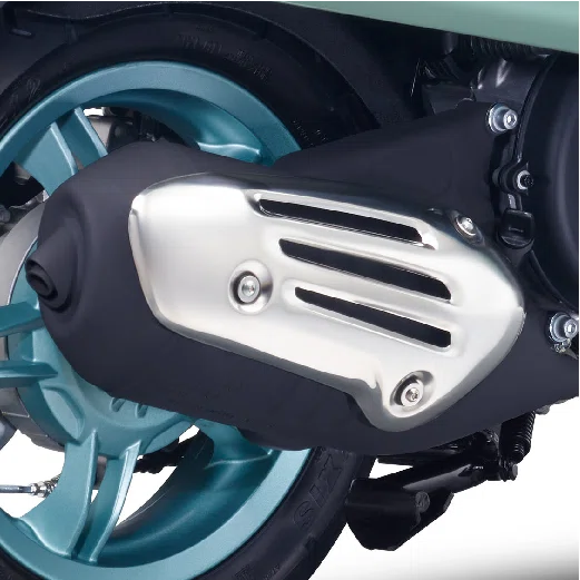 Chromed Muffler Cover