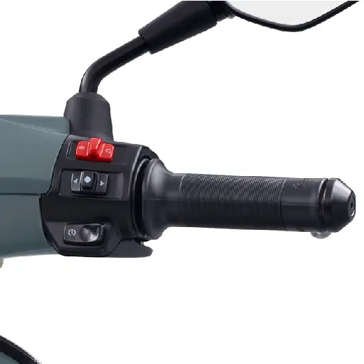 Handgrips With Terminal Bar