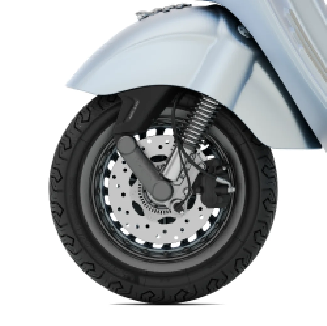 • 230 mm Dual disc brake• ABS Dual Channel• Braking System• ASR Traction Electronic• Control System• 12" Wheels• Alumunium Alloy Split Rims
