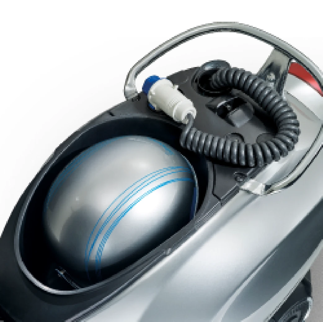 Underseat Compartement Contains Battery Recharge Cable